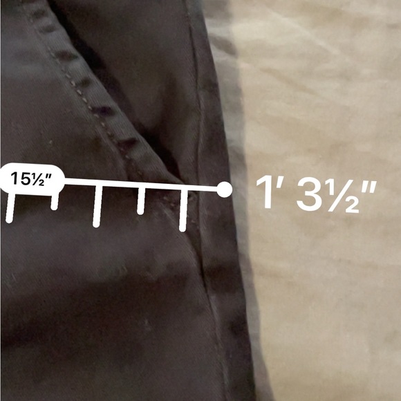 Bundle of 2 children’s place school uniform pants girls sz 14 - Picture 5 of 7